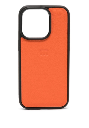 Manokhi x Maff iPhone 14 pro case - Orange