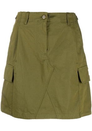 Kenzo cargo cotton mini skirt - Green