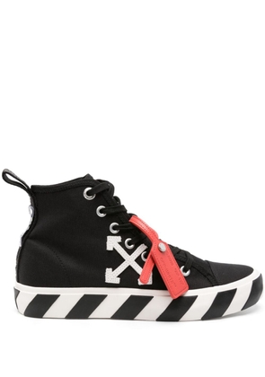 Off-White Vulcanized canvas sneakers - Black
