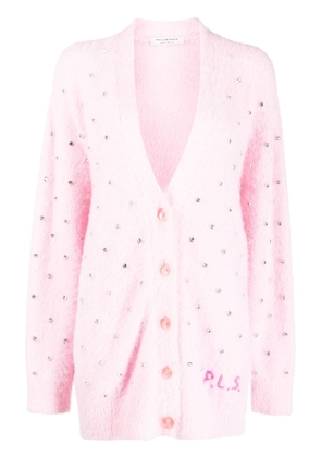Philosophy Di Lorenzo Serafini embellished knitted cardigan - Pink