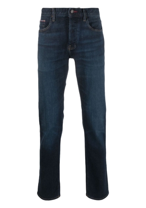 Tommy Hilfiger Denton mid-rise straight-leg trousers - Blue