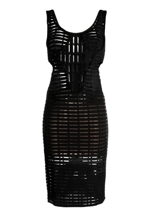 Genny Iconic cut-out midi dress - Black