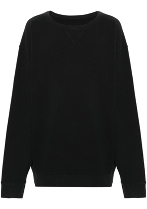 Maison Margiela Invitation cotton sweatshirt - Black