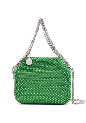 Stella McCartney mini Falabella crystal-embellished tote bag - Green