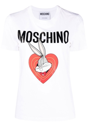 Moschino Bugs Bunny print T-shirt - White