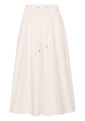 Peserico wide-leg cropped trousers - Neutrals