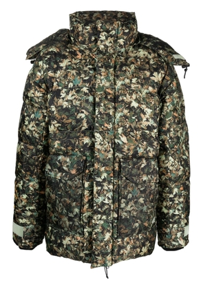 The North Face 73 leaf-print padded jacket - Green