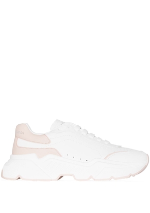 Dolce & Gabbana Daymaster leather sneakers - White