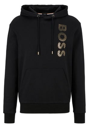 BOSS Seeger cotton hoodie - Black