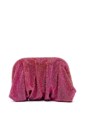 Benedetta Bruzziches Venus La Petite rhinestone-embellished clutch bag - Red