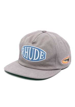 RHUDE Off Roading logo-embroidered cap - Grey