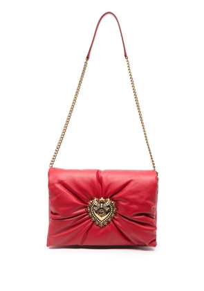 Dolce & Gabbana medium Devotion Soft clutch - Red