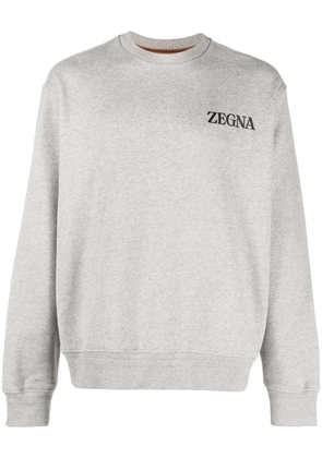 Zegna #UseTheExisting™ cotton sweatshirt - Grey