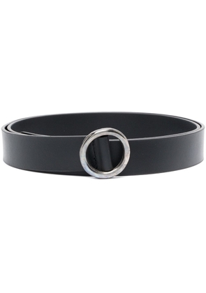 Séfr Circle leather belt - Black