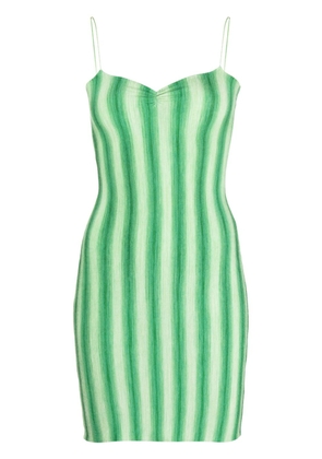 Gimaguas Simi stripe minidress - Green