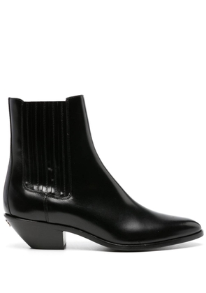 Dolce & Gabbana Pre-Owned 45mm leather ankle boots - Black