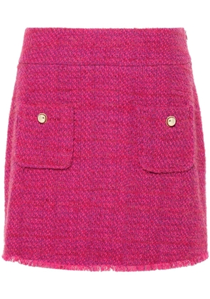 Ba&Sh Bonnie tweed mini skirt - Pink