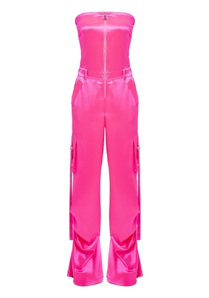 Retrofete Estrella strapless jumpsuit - Pink