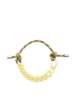OAMC chain-link rope bracelet - Yellow