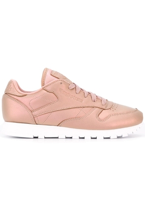 Reebok Classic leather pearlized sneakers - Pink