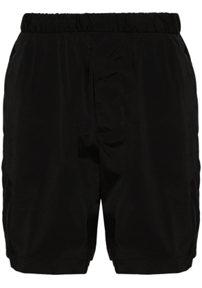 Michael Kors logo-patch drawstring track shorts - Black