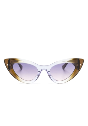 Dsquared2 Eyewear Hype ombré cat-eye frame sunglasses - Brown