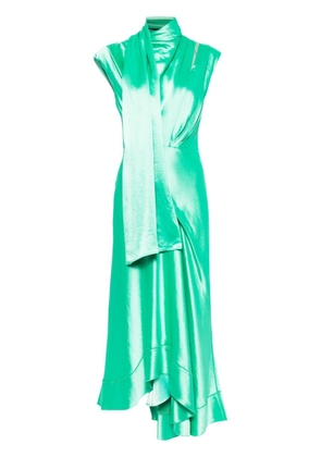 Acler Giles satin dress - Green