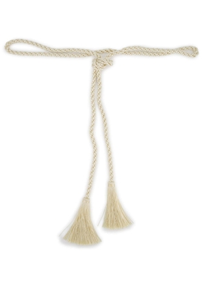 PAULA rope tied belt - Neutrals