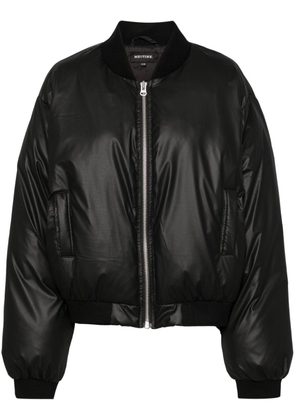 MEOTINE Sol puffer bomber jacket - Black