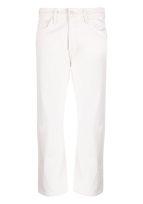 MOTHER The Ditcher cropped jeans - Neutrals