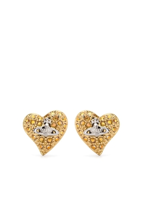 Vivienne Westwood Orb-plaque earrings - Gold