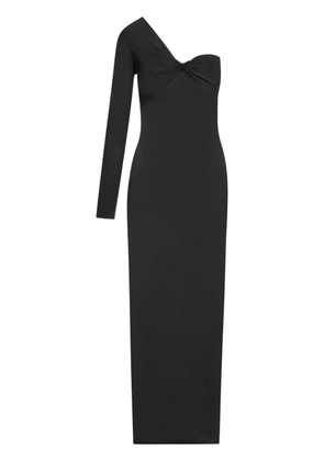 Courrèges one-shoulder maxi dress - Black