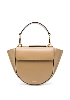 Wandler Hortensia leather bag - Brown