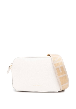 Coccinelle mini Tebe leather bag - White