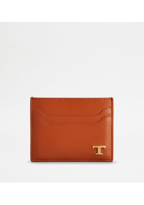 Tod's - Card Holder in Leather, POLYCHROME,  - Wallets