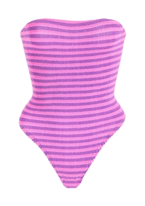Bond-Eye - Fane Strapless One-Piece Swimsuit - Stripe - OS - Moda Operandi