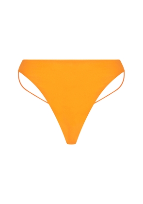 Ziah - High-Waisted Bikini Bottom - Orange - AU 8 - Moda Operandi