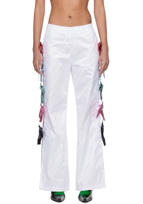 SUPER YAYA White Sofia Trousers
