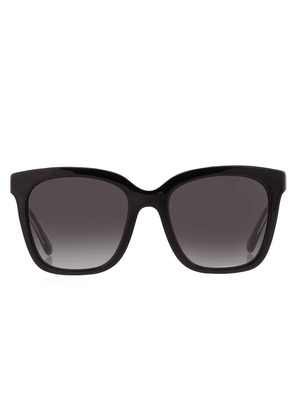 Michael Kors San Marino Dark Gray Gradient Square Ladies Sunglasses MK2163 30058G 52