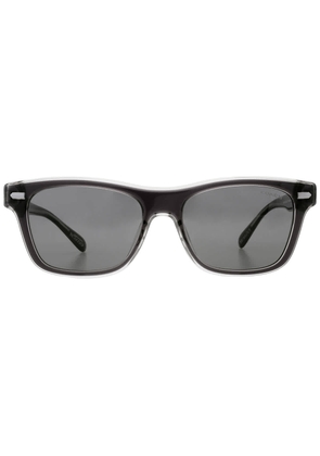 Coach Grey Rectangular Mens Sunglasses HC8371U 574587 54