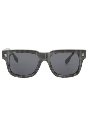 Burberry Hayden Dark Grey Square Mens Sunglasses BE4394 380487 54