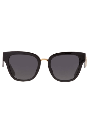Dolce and Gabbana Dark Grey Butterfly Ladies Sunglasses DG4437F 501/87 51