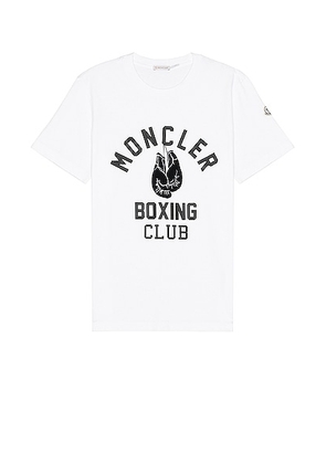 Moncler T-shirt in White - White. Size XL/1X (also in M, S).