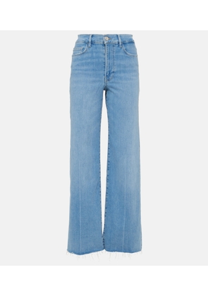 Frame Le Slim Palazzo high-rise wide-leg jeans