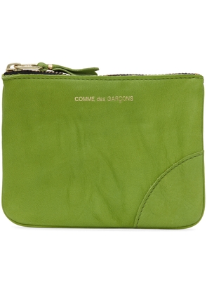 COMME des GARÇONS WALLETS Green Washed Pouch