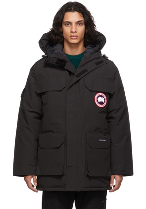 Canada Goose Black Down Fur-Free Expedition Parka