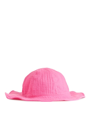 Cheesecloth Sunhat - Pink