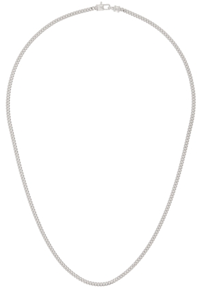 Tom Wood Silver Curb Chain M Necklace