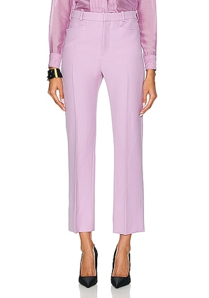 TOM FORD Tailored Pant in Crocus Petal - Lavender. Size 34 (also in 36, 40).