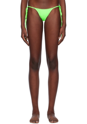 Frankies Bikinis Green Divine Skimpy Bikini Bottom